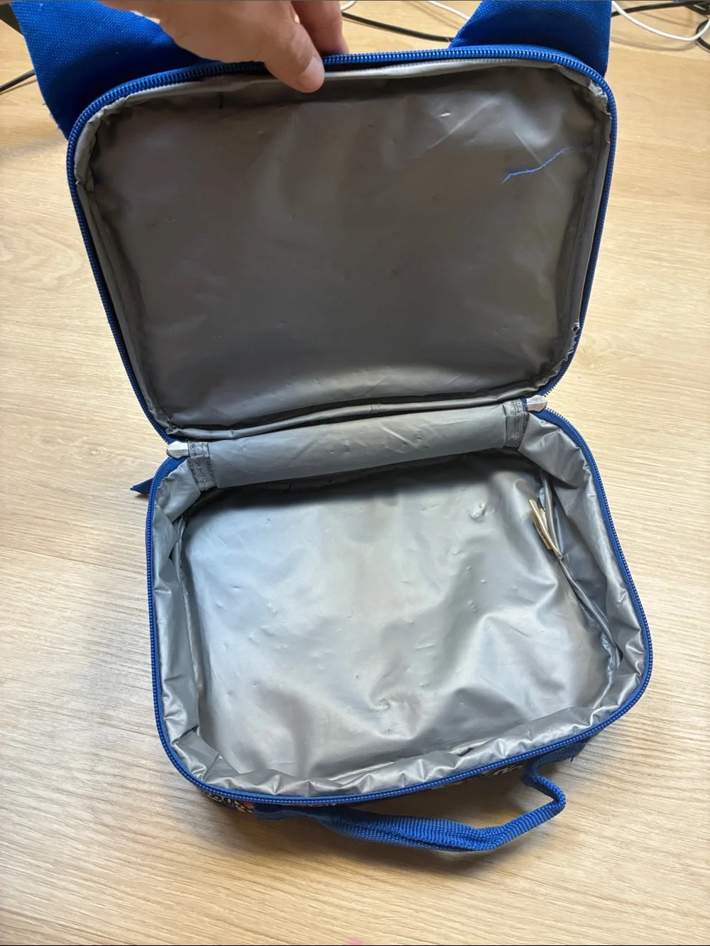 Blue Sonic The Hedgehog Lunch Bag